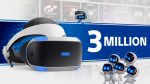 Sony продала 3 миллиона PlayStation VR